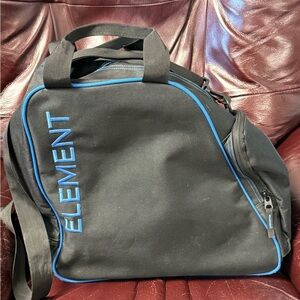 Element Snowboarding Boot Bag with Zip Closure, Shoulder Strap & Dual Handles